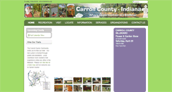 Desktop Screenshot of carrollcountyindiana.com